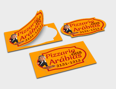 Adesivo de Papel 32x45cm - 4x0 - 2 unid