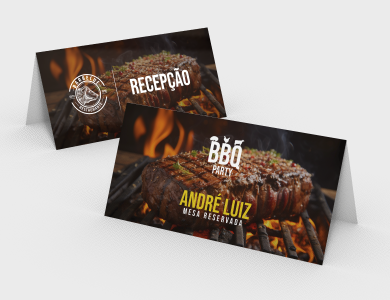 Display de Mesa com Arte Variável Tipo A em PVC 0,5mm Cristal Frente e Verso 8,5x11,4cm - 4x0 - 1 unid